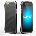 Original Luphie leather Back Cover Case With Metal Frame For iphone 6s